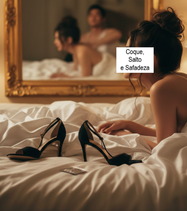 Um coque no cabelo e salto alto: foi assim que começou esse encontro inesquecível.